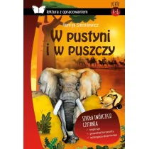 Wydawnictwo SBM Lektura z opracowaniem. W pustyni i w puszczy Henryk Sienkiewicz - Materiały pomocnicze dla uczniów - miniaturka - grafika 1