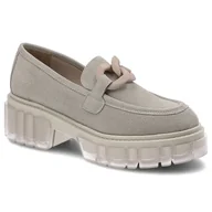 Półbuty damskie - Karino, Półbuty , 4269/001-P Beż/Welur, rozmiar 40 - miniaturka - grafika 1