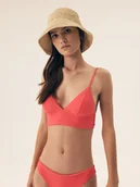 Stroje kąpielowe - Góra bikini Cancun Bloovii koralowy S - miniaturka - grafika 1