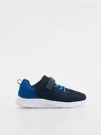 Buty dla chłopców - Reserved - Sportowe buty na rzepy - granatowy - miniaturka - grafika 1