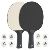 Tenis stołowy - Zestaw do tenisa stołowego JOOLA Black+White - miniaturka - grafika 1