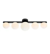 Lampy sufitowe - Markslojd Lampa sufitowa PURO Black/Opal IP44 108348 108348 - miniaturka - grafika 1