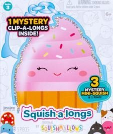 Squishmallows SQAL0081 Clip-a-longs brelok figurki