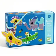 Puzzle - Puzzle duo ZWIERZĄTKA  DJ08262 - miniaturka - grafika 1