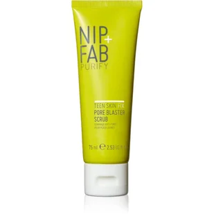 NIP+FAB Purify Teen Skin Fix Pore Blaster Scrub Peeling 75 ml - Peelingi i scruby do twarzy - miniaturka - grafika 1