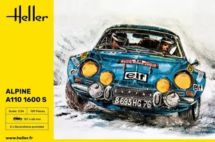 Heller 80745 Alpine A110 1600 S 1:24 - Modele do sklejania - miniaturka - grafika 1