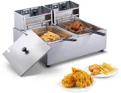 Frytownice gastronomiczne - VEVOR Elektryczna frytkownica gastronomiczna 17 L - miniaturka - grafika 1