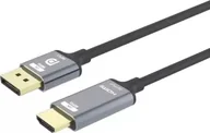 Kable komputerowe i do monitorów - Kabel PremiumCord PremiumCord kabel DisplayPort 1.4 na HDMI2.1, pro rozlišení 8K@60Hz,4K@144Hz, 2m - miniaturka - grafika 1