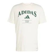 Koszulki sportowe męskie - Koszulka męska adidas Heritage Graphic Tee White L - miniaturka - grafika 1