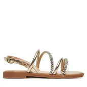 Buty dla dziewczynek - Sandały Liu Jo 4A5323 EX304 Beżowy - miniaturka - grafika 1