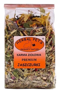 HERBAL PETS HERBAL PETS KARMA PREMIUM JASZCZURKI 70g - Pokarm dla płazów i gadów - miniaturka - grafika 1