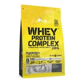 Witaminy i minerały - Olimp Izolat białka Whey Protein Complex 100% 500g+100g Czekolada - miniaturka - grafika 1