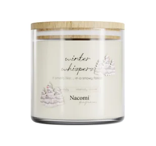 NACOMI FRAGRANCES SOJOWA ŚWIECA ZAPACHOWA WINTER WHISPERS 450G - Świece - miniaturka - grafika 1