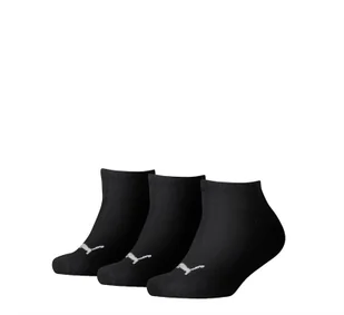 Skarpety dziecięce Puma INVISIBLE 3-PACK czarne 90737402 - Skarpetki dla dzieci - miniaturka - grafika 1