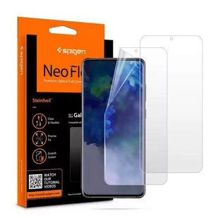 Spigen 2x Folia ochronna Neo Flex HD do Galaxy S20 Case Friendly AFL00655 - Folie ochronne do telefonów - miniaturka - grafika 1