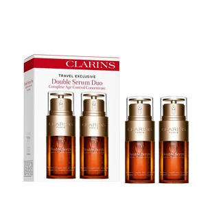 Clarins Duo Double Serum 2x30 ml Zestaw do pielęgnacji twarzy - Zestawy kosmetyków damskich - miniaturka - grafika 1