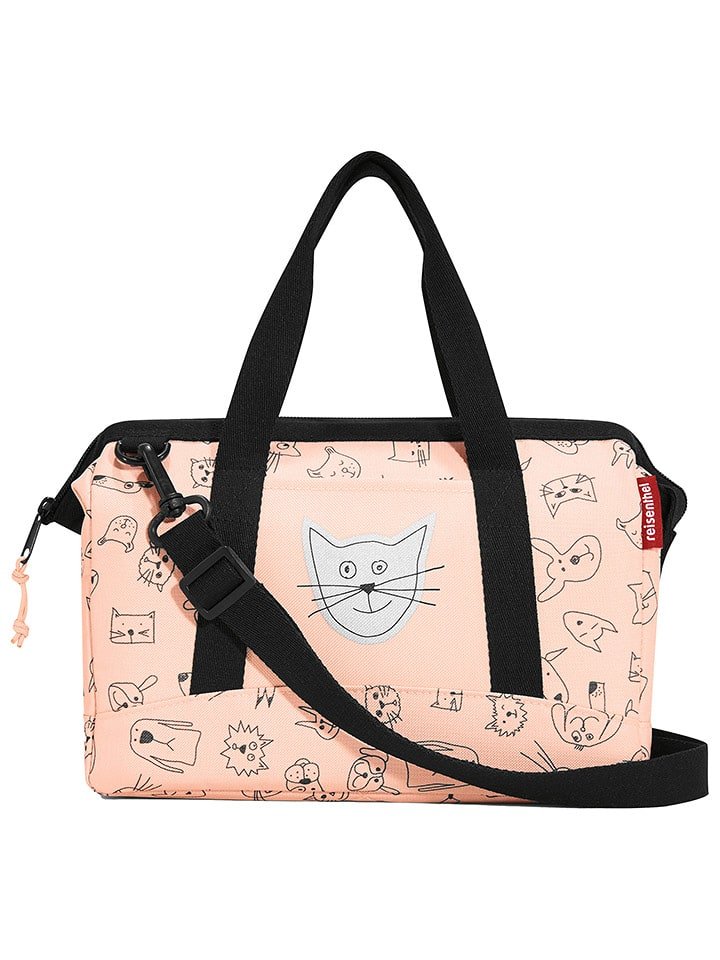 Reisenthel Torba podróżna w kolorze brzoskwiniowo-czarnym - 27 x 21 x 12 cm