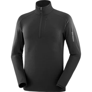 BLUZA SALOMON ESSENTIAL LIGHTWARM HZ M C22265 - Bluzy sportowe męskie - miniaturka - grafika 1