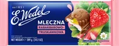 Czekolada - E.Wedel Czekolada mleczna rabarbarowo - truskawkowa 289g - miniaturka - grafika 1