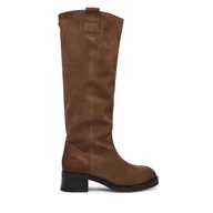 Kozaki damskie - Kozaki Steve Madden Banner SM11003092 Brązowy - miniaturka - grafika 1