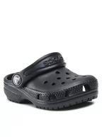 Buty dla chłopców - Crocs Klapki Classic Clog T 206990 Czarny - miniaturka - grafika 1