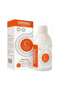 MEDICALINE Liposol Liposomalna Witamina C 1000 250 ml smak pomarańczowy - Witaminy i minerały - miniaturka - grafika 1
