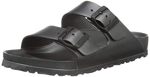BIRKENSTOCK Arizona Eva klapki damskie, Szary metalik antracyt., 37 EU wąski