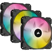 Chłodzenie procesora - Corsair iCUE SP120 RGB Elite Performance - Kit with iCUE Lighting Node CORE - Chłodzenie do obudowy - 120 mm - 27 dBA CO-9050109-WW - miniaturka - grafika 1