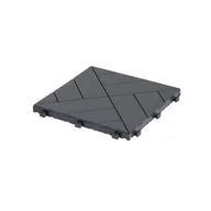 Podesty i deski tarasowe - EASY TILE Podest tarasowy Arista Deck 30x30x2 cm grafitowy - miniaturka - grafika 1