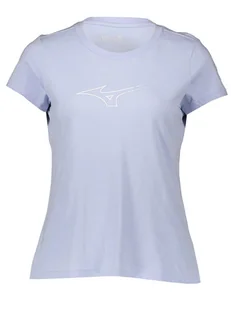 Mizuno Koszulka "Athletic" w kolorze szarym - Koszulki i topy damskie - miniaturka - grafika 1