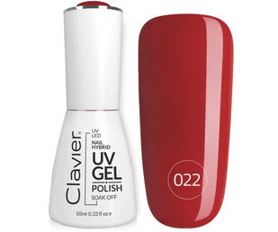 Lakier Hybrydowy do Paznokci - Clavier Luxury 022 - Ready Red - Lakiery hybrydowe - miniaturka - grafika 1