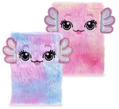 Notesy i bloczki - Pluszowy notatnik A5 80k.1szt.mix - miniaturka - grafika 1