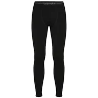 Bielizna sportowa męska - Męskie kalesony Icebreaker Men 300 MerinoFine™ Polar Leggings Rozmiar: XL / Kolor: czarny - miniaturka - grafika 1