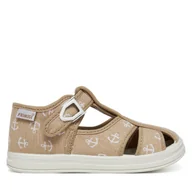 Buty dla chłopców - Kapcie Primigi 7854733 M Beżowy - miniaturka - grafika 1