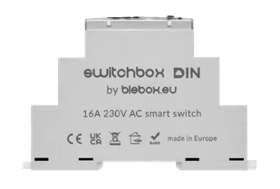 BleBox Sterownik oświetlenia WiFi switchbox DIN - Systemy inteligentnych domów - miniaturka - grafika 1