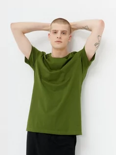 Koszulki męskie - Gładki t-shirt męski - Outhorn - grafika 1