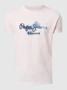 T-shirt z bawełny model ‘Golders’ - Koszulki męskie - miniaturka - grafika 1