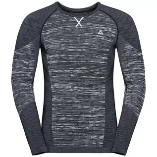Koszulki sportowe męskie - Koszulka termoaktywna narciarska męska Odlo Blackcomb Eco - grafika 1