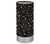 Lampy stojące - Briloner 7028-015 - Lampa stołowa STARRY SKY 1xE14/25W/230V czarna - miniaturka - grafika 1