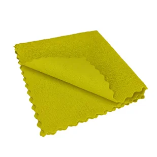 Ściereczka z mikrofibry żółta Long Fresh 38x38, 5szt. QLEANUP - Ściereczki, gąbki, czyściki - miniaturka - grafika 1