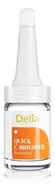 Kremy do twarzy - Delia BEAUTY BOOSTER ROZŚWIETLAJĄCY WITAMINA C AMPUŁKI 2X5ML - miniaturka - grafika 1