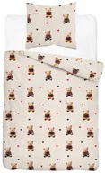 Pościel dla dzieci - Pościel Dziecięca 140x200 Miś na Dobranoc Xoxo Dreams - miniaturka - grafika 1