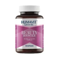 Włosy, skóra, paznokcie - HUMAVIT Beauty Booster, 90 kaps. - miniaturka - grafika 1