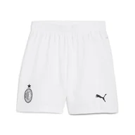 Piłka nożna - Młodzieżowe szorty AC Milan 24/25 PUMA White - miniaturka - grafika 1