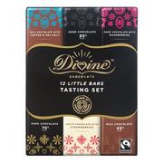 Czekolada - Divine Chocolate Boski prezent opakowanie 12 czekoladek, 6 smaków, 180g - miniaturka - grafika 1