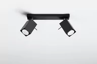 Lampy sufitowe - Sollux Lighting Plafon MERIDA 2 czarny - miniaturka - grafika 1