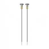 Inne urządzenia pomiarowe - TROTEC Para elektrod okraglych TS 012/300 4 mm, izolowane - miniaturka - grafika 1