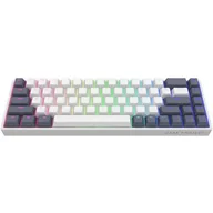 Klawiatury - Dark Project KD68B White/Navy Blue - Klawiatura mechaniczna G3MS RGB (ENG) - miniaturka - grafika 1