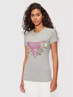 Koszulki i topy damskie - Guess T-Shirt W2YI29 J1311 Szary Slim Fit - miniaturka - grafika 1