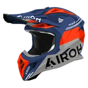 Kaski motocyklowe - Kask Cross Airoh Aviator Ace 2 Fury (2026) Cerulean PołyskXS - miniaturka - grafika 1